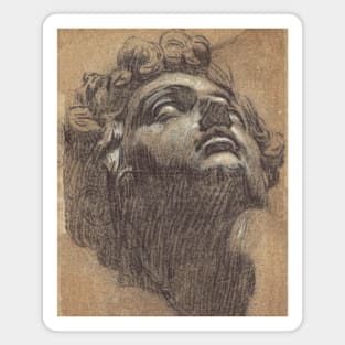 Head of Giuliano de' Medici by Tintoretto Magnet